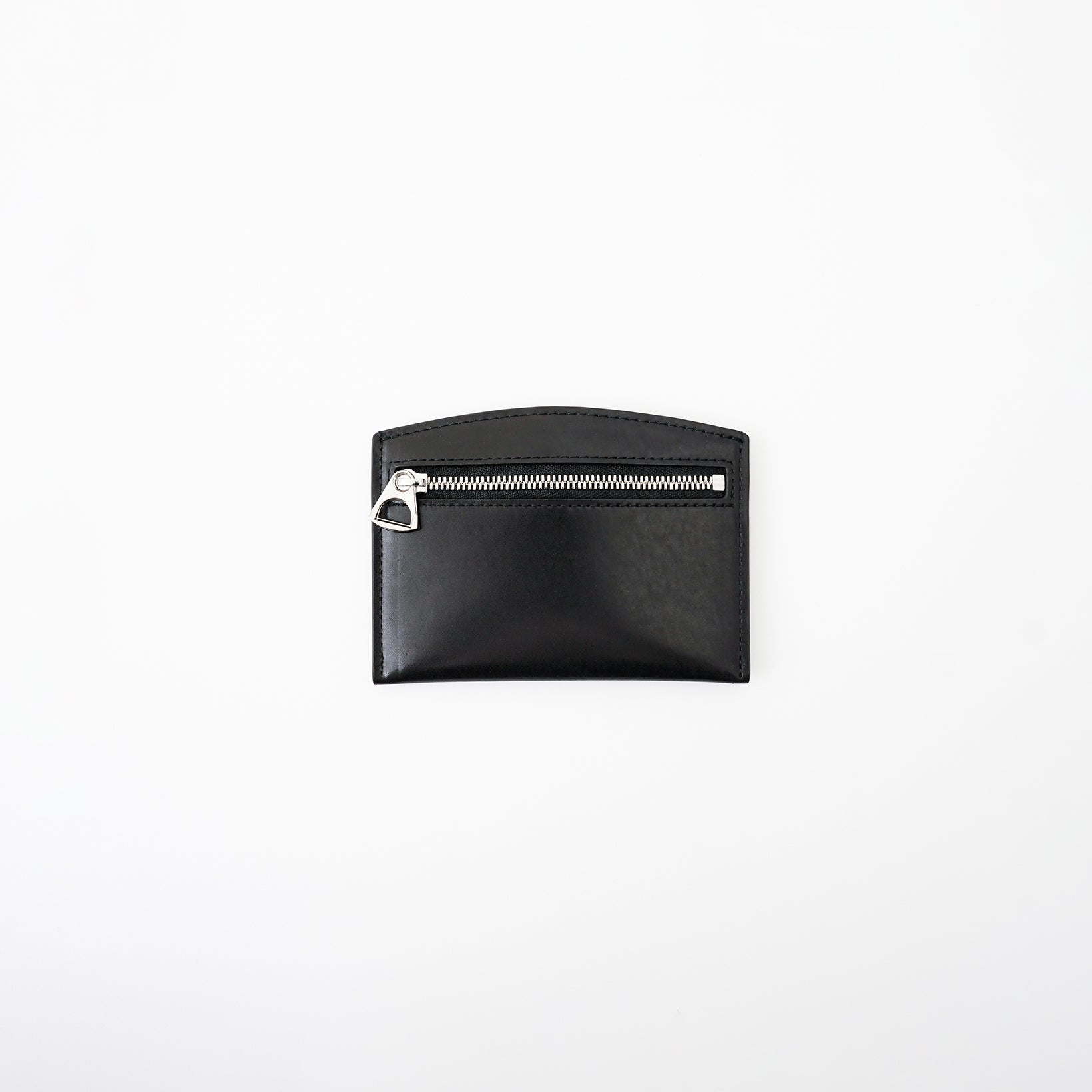 【未使用品】イッチ コードバン カードウォレット ミニ財布 ブラック 付属品完備 CRISTY SMART CARD WLT / OIL CARNO｜セミアニリンコードバン使用 本革