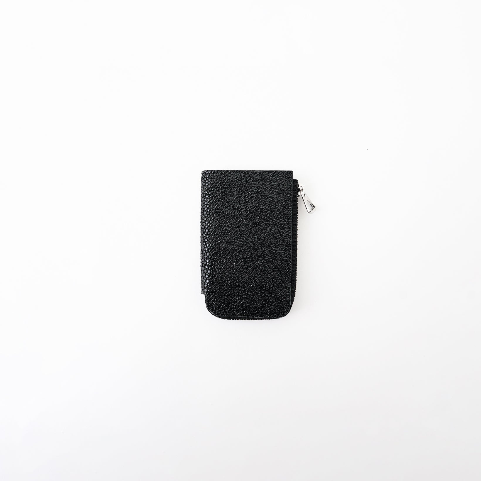 CRISTY KEY CARD CASE / KUROEI｜希少エイ革×漆 本革キーケース カード
