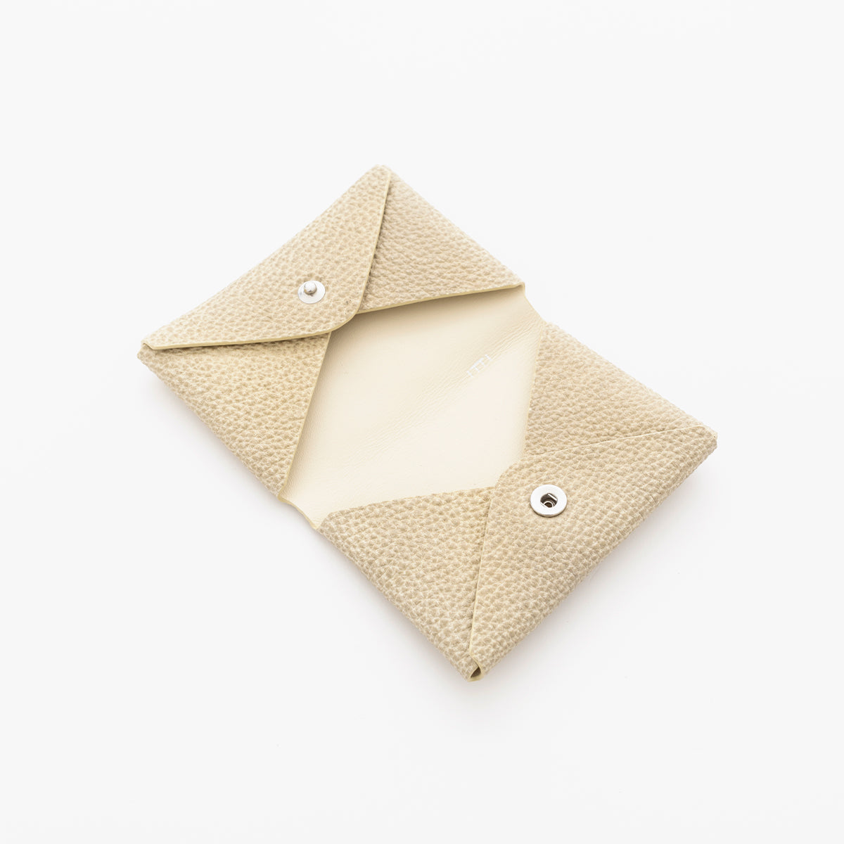 ITTI (イッチ) | HERRIE CARD CASE 40 / SHIRO(ヘリーカードケース/白鞣し)名刺入れ ホルダー サイフ 財布 さいふ ビジネス 本革 レザー ミニ ホルダー メンズ レディース