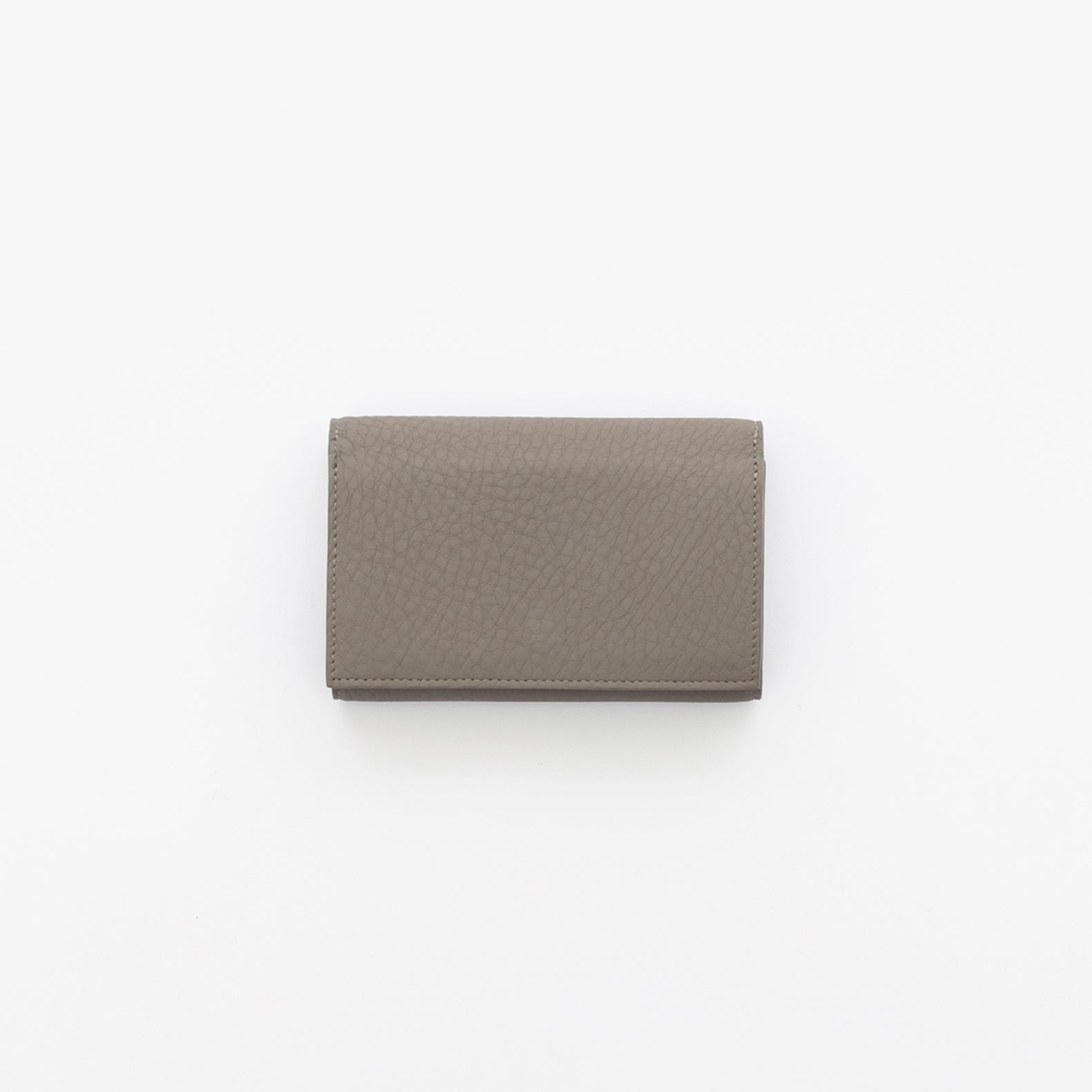 ITTI (イッチ) | CRISTY TRIFOLD MID WLT / DIPLO SKY(クリスティトリフォルドミッドウォレット)3つ 折り財布 さいふ サイフ 本革 レザー ミディアム コンパクト メンズ レディース ブランド ミニマル トープ グレージュ 茶色 ブラウン