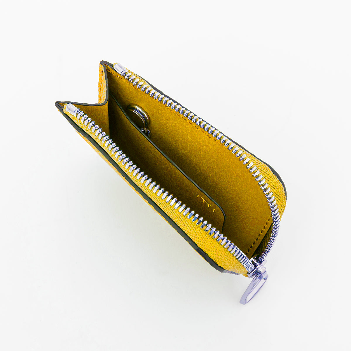 CRISTY KEY COIN CASE / DIPLO FJORD (クリスティキーコインケース / ディプロフィヨルド) - ITTI (イッチ) | 小銭入れ キーホルダー レザー ブランド ファスナー ペリンガー 革小物 メンズ レディース ブルー 青 黒 ブラック オレンジ 橙 イエロー 黄色 トープ グレージュ ベージュ