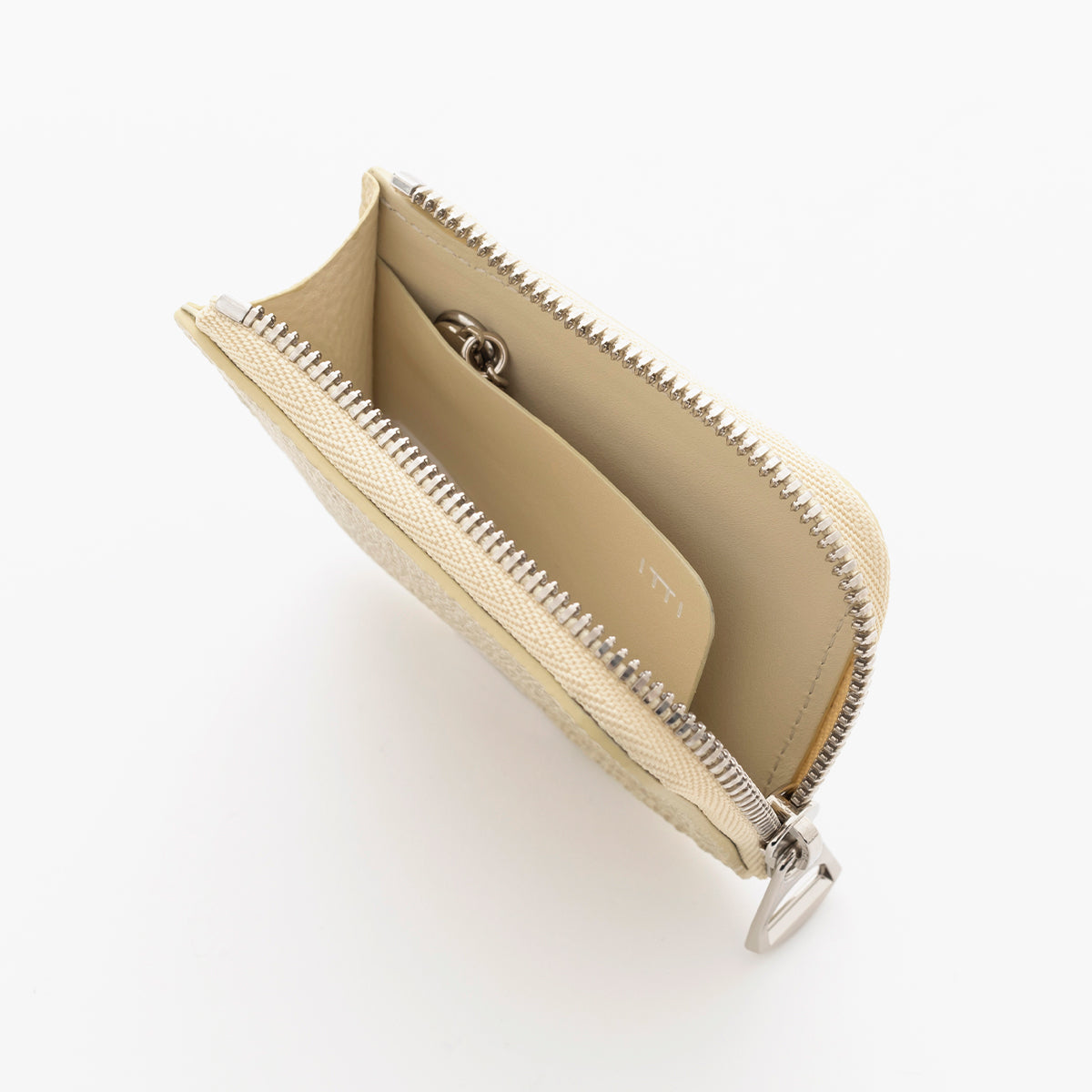 ITTI (イッチ) | CRISTY KEY COIN CASE / SHIRO(クリスティキーコインケース/白鞣し)小銭入れ 鍵 収納 小さい 本革 レザー ブランド メンズ レディース ミニ ファスナー ジップ 小銭