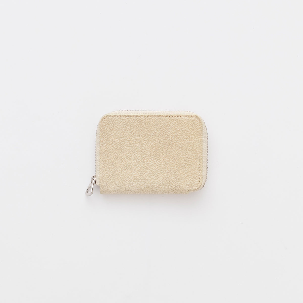 CRISTY SLIM COMPACT WLT / SHIRO (クリスティスリムコンパクトウォレット / 白鞣し) - ITTI (イッチ) SHIRONAMESHI 財布 さいふ サイフ メンズ レディース 薄型 ミニ キャッシュレス アイボリー ナチュラル ホワイト ドメスティック ブランド レザー 革小物