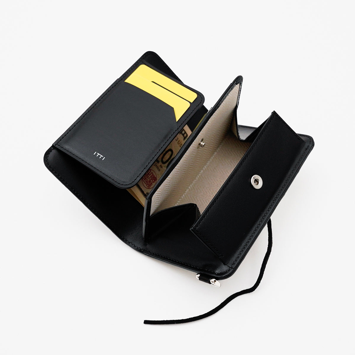 CRISTY WIND SMART MID WLT / CROCO|クロコダイル使用 ミニ財布 二つ折り|ITTI(イッチ)公式