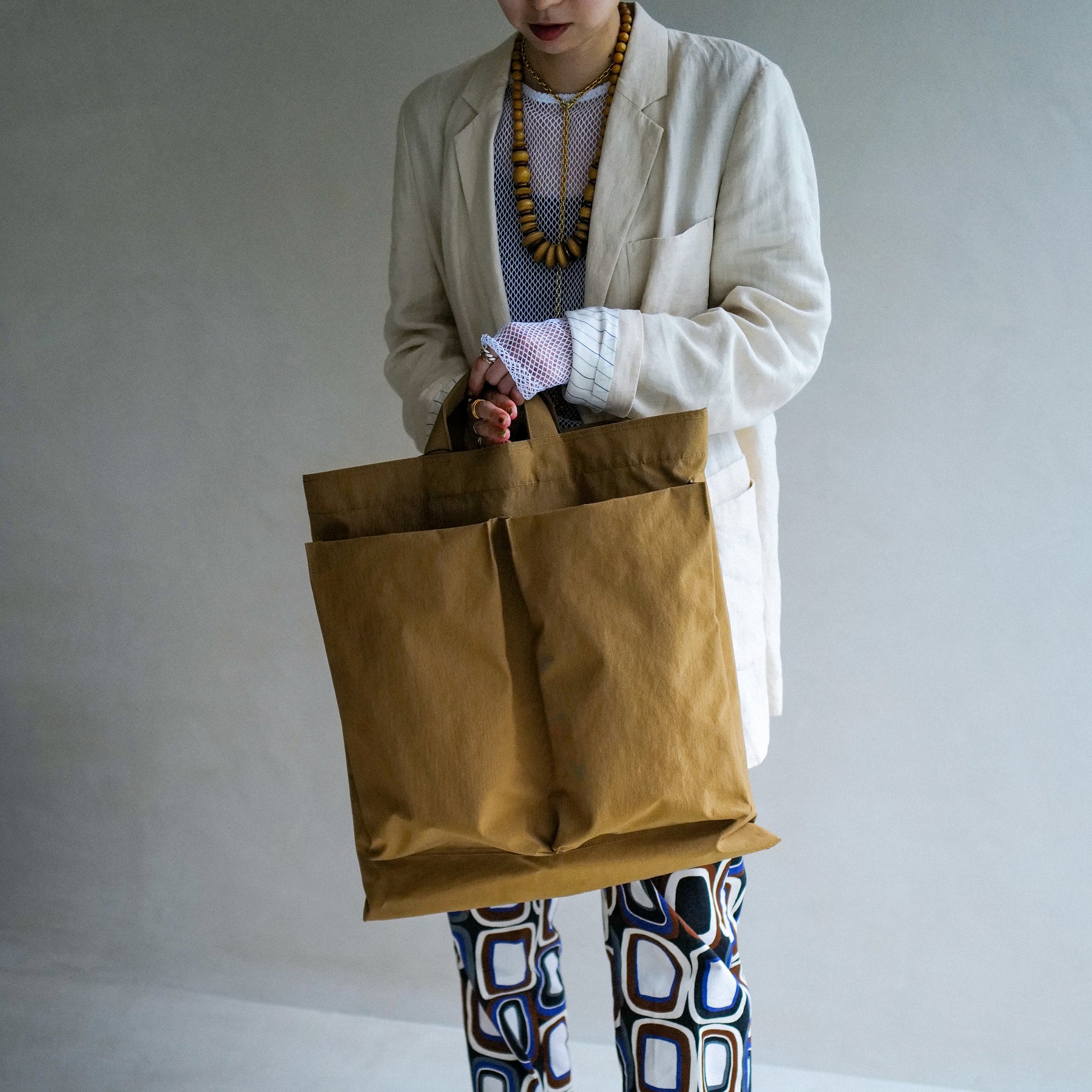 ITTI (イッチ) | ANNIE HELMET VEGETABLE BAG / CERATO WR(アニーヘルメットベジタブルバッグ) メンズ レディース トート 鞄 かばん マザーズ ミリタリー
