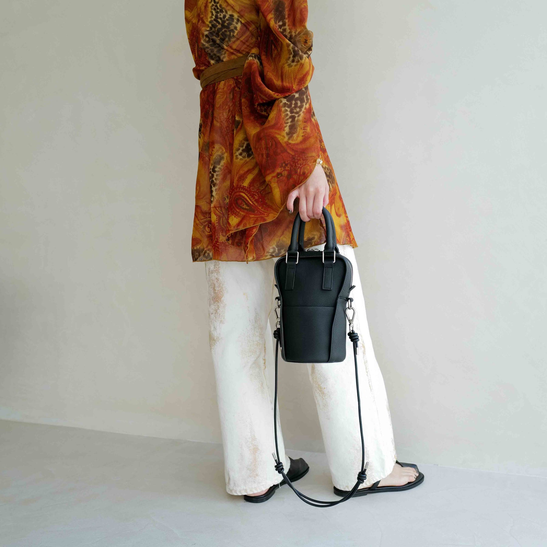 HERRIE BALLER'S BAG / DIPLO SKY (ヘリーボーラーズバッグ / ディプロスカイ) - ITTI (イッチ) | 鞄 かばん カバン バッグ ショルダー ブランド 本革 メンズ レディース ブラック 黒 クロ