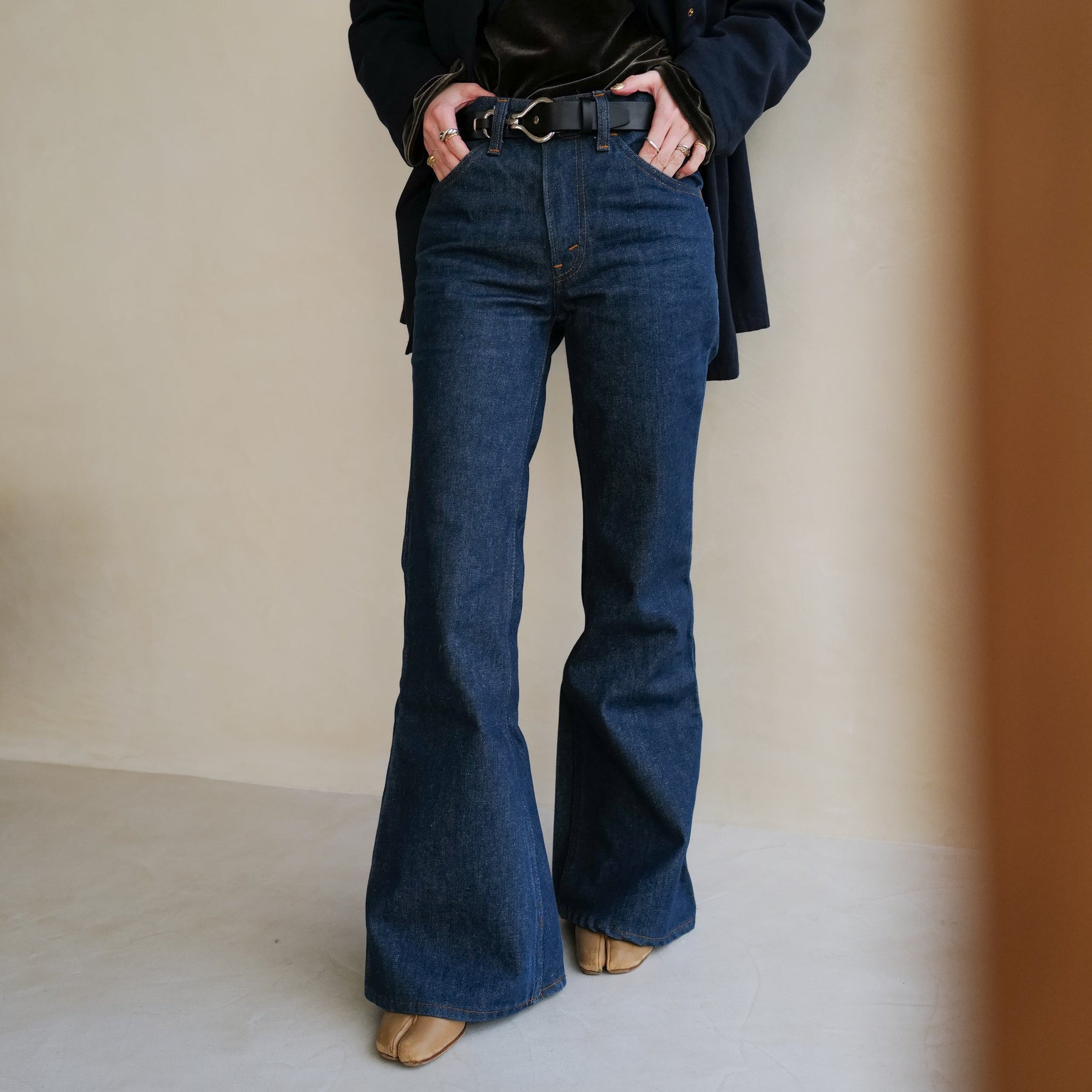 ITTI (イッチ) | HERRIE HOOK BELT / THUG-PM(ヘリーフックベルト/サグ)サイズ 調整 本革 レザー ブランド メンズ レディース モード ギフト プレゼント 金具 メタル ブラック 黒 贈り物