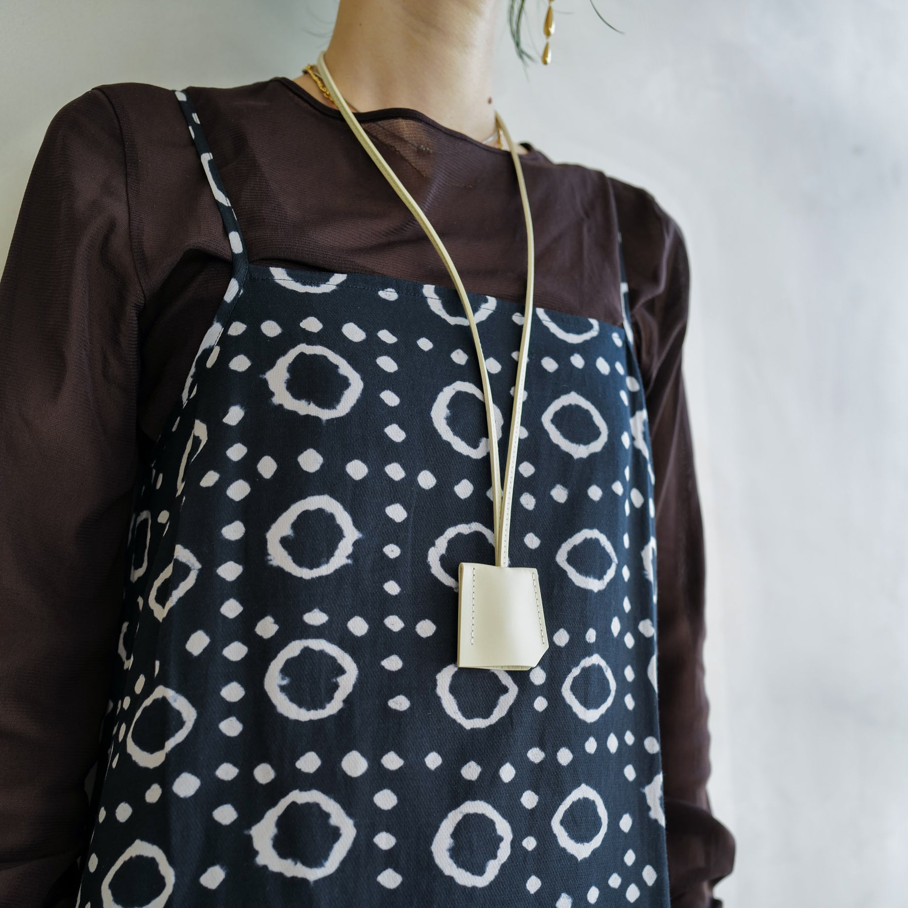ITTI (イッチ) | HERRIE CROCHET MINI / RAPTO(ヘリークロシェットミニ/ラプト)ネックレス アクセサリー レザー 本革 鍵 収納 メンズ レディース ブランド ブラック 黒 アイボリー 白 ギフト 贈り物 プレゼント