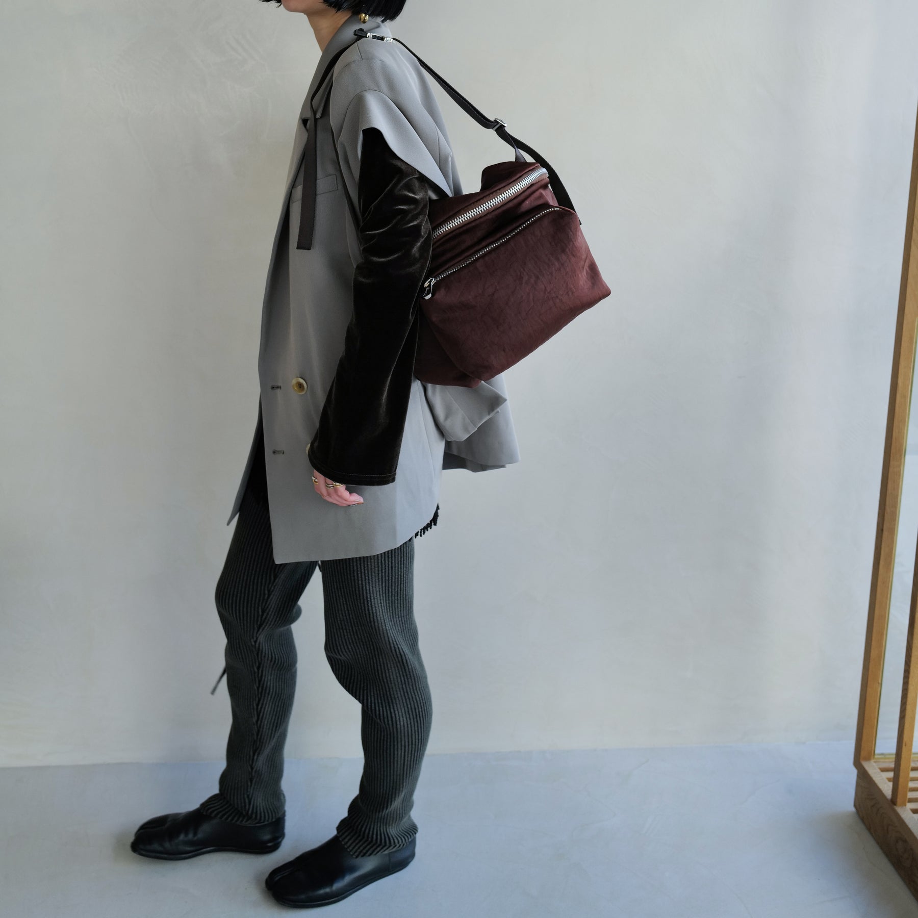 ITTI (イッチ) - ANNIE PUFFER DAY SHOULDER / CERATO BRIGHT (アニーパファーデイショルダー / シェラトブライト) | 鞄 かばん カバン 斜め掛け ナイロン レザー ブランド メンズ レディース