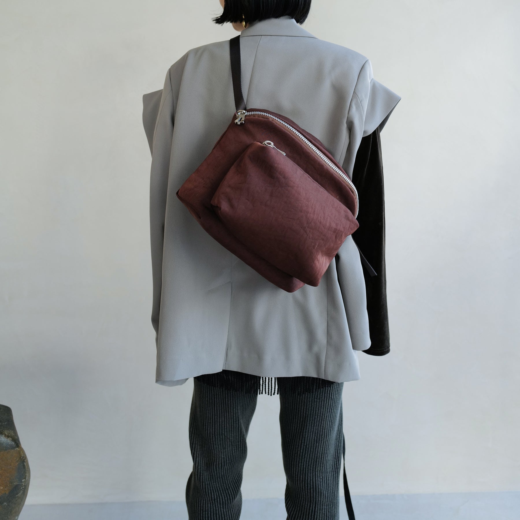 ITTI (イッチ) - ANNIE PUFFER DAY SHOULDER / CERATO BRIGHT (アニーパファーデイショルダー / シェラトブライト) | 鞄 かばん カバン 斜め掛け ナイロン レザー ブランド メンズ レディース
