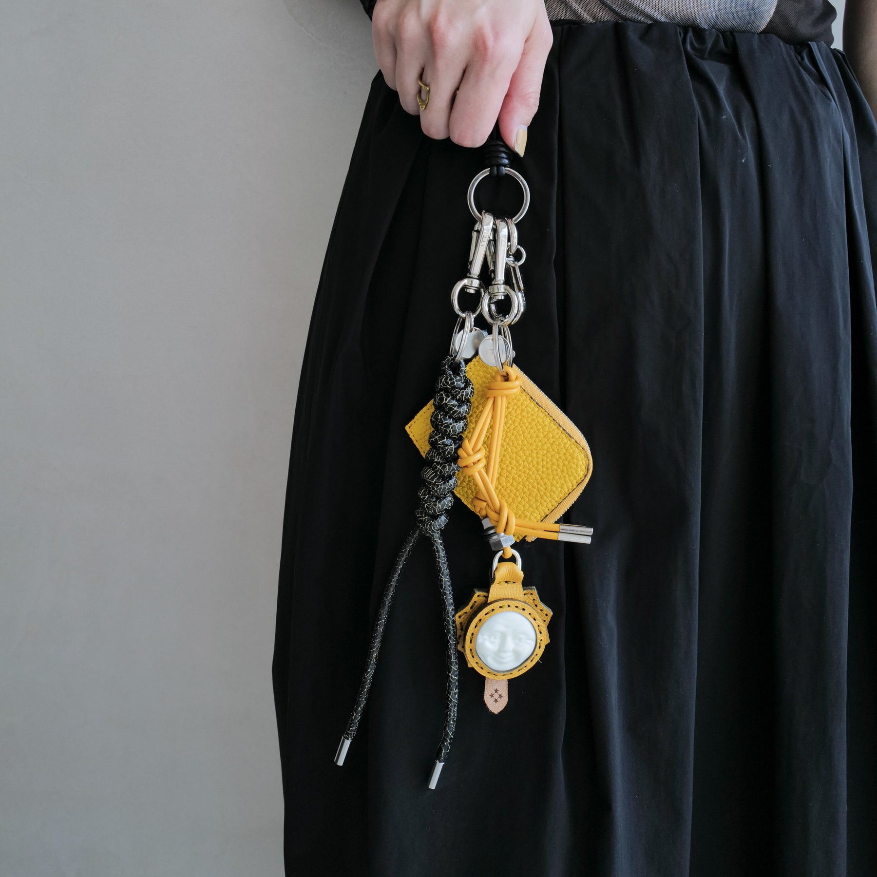 ITTI (イッチ) - Art by masasculp & ojagadesign KEYCAP KEYHOLDER / DIPLO FJORD (アートバイ マサスカルプ オジャガデザイン キーキャップ キーホルダー / ディプロフィヨルド) | チャーム リング レザー ブランド メンズ レディース プレゼント 贈り物 ギフト