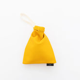 ITTI (イッチ) | ANNIE RICE BAG iii / DIPLO SKY(アニーライスバッグ/ディプロスカイ) レザー 巾着 ポーチ カバン 鞄 かばん ハンド バッグ メンズ レディース 皮革 手持ち ユニセックス