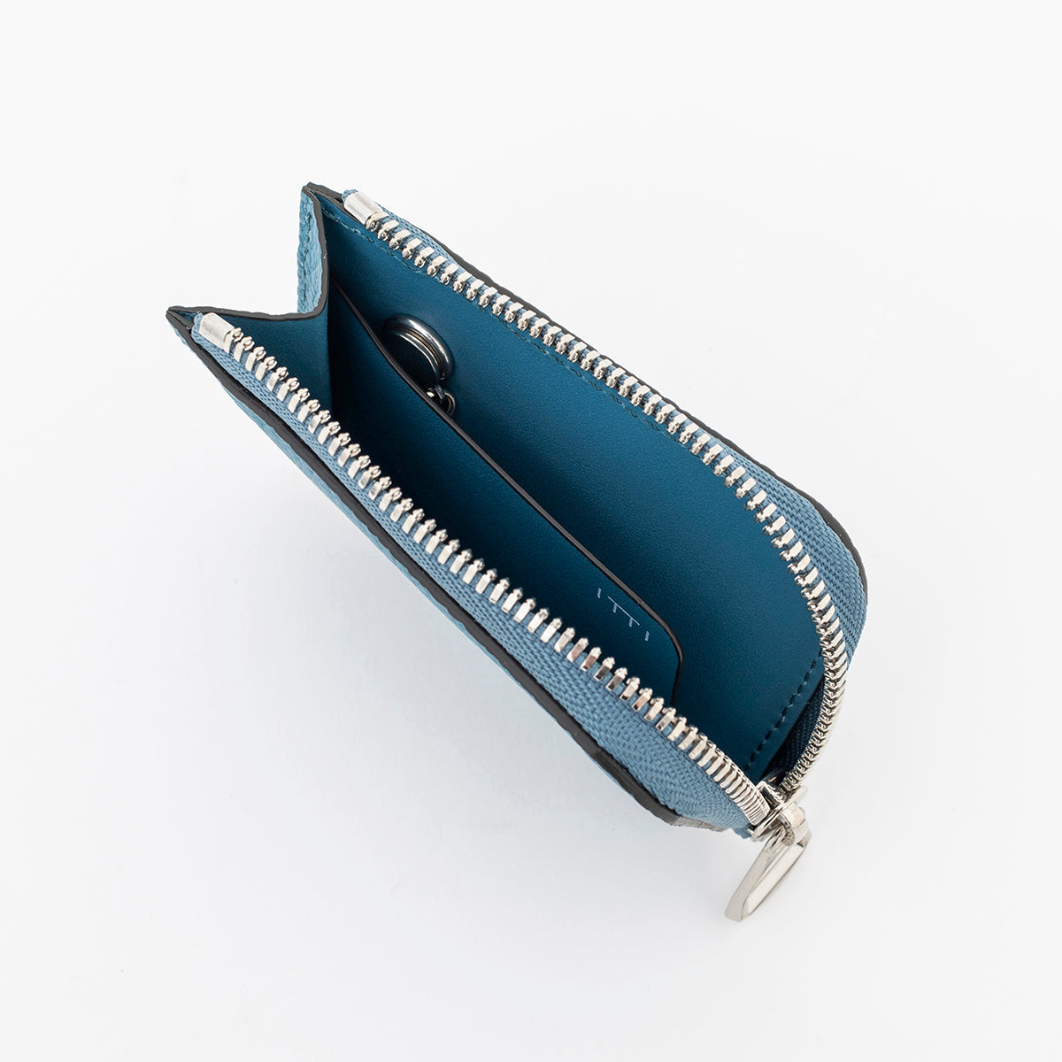 CRISTY KEY COIN CASE / DIPLO FJORD (クリスティキーコインケース / ディプロフィヨルド) - ITTI (イッチ) | 小銭入れ キーホルダー レザー ブランド ファスナー ペリンガー 革小物 メンズ レディース ブルー 青 黒 ブラック オレンジ 橙 イエロー 黄色 トープ グレージュ ベージュ