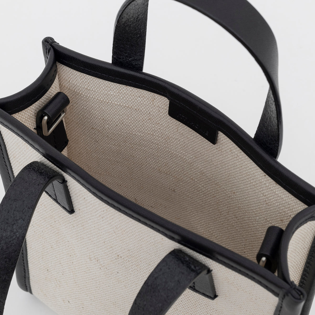 HOME MINI 2WAY TOTE (ホームミニ2ウェイトート) - ITTI HOME (イッチホーム) | レザーバッグ 鞄 カバン かばん HOME MINI 2WAY TOTE (ホームミニ2ウェイトート) - ITTI HOME (イッチホーム) | レザーバッグ 鞄 カバン かばん メンズ レディース ポーチ キャンバス レザー 切り替え ブランド