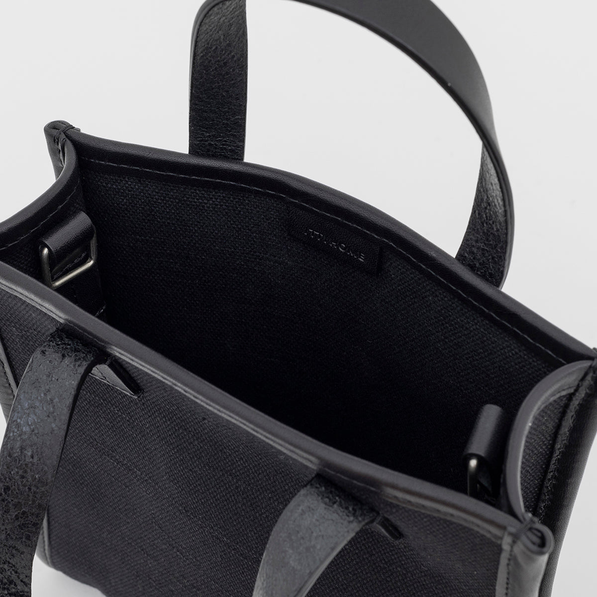 HOME MINI 2WAY TOTE (ホームミニ2ウェイトート) - ITTI HOME (イッチホーム) | レザーバッグ 鞄 カバン かばん HOME MINI 2WAY TOTE (ホームミニ2ウェイトート) - ITTI HOME (イッチホーム) | レザーバッグ 鞄 カバン かばん メンズ レディース ポーチ キャンバス レザー 切り替え ブランド