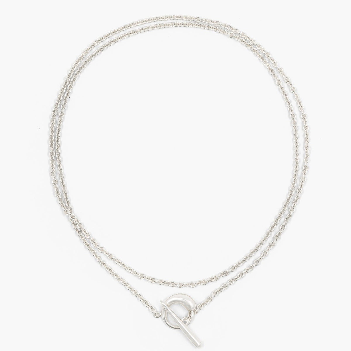 Oculus Necklace - SILVER / RAGBAG | ジュエリー ブランド デンマーク 女性  小物 アクセサリー ギフト 贈り物 プレゼント (オキュラスネックレス- シルバー / ラグバッグ) - ICHI GALLERY