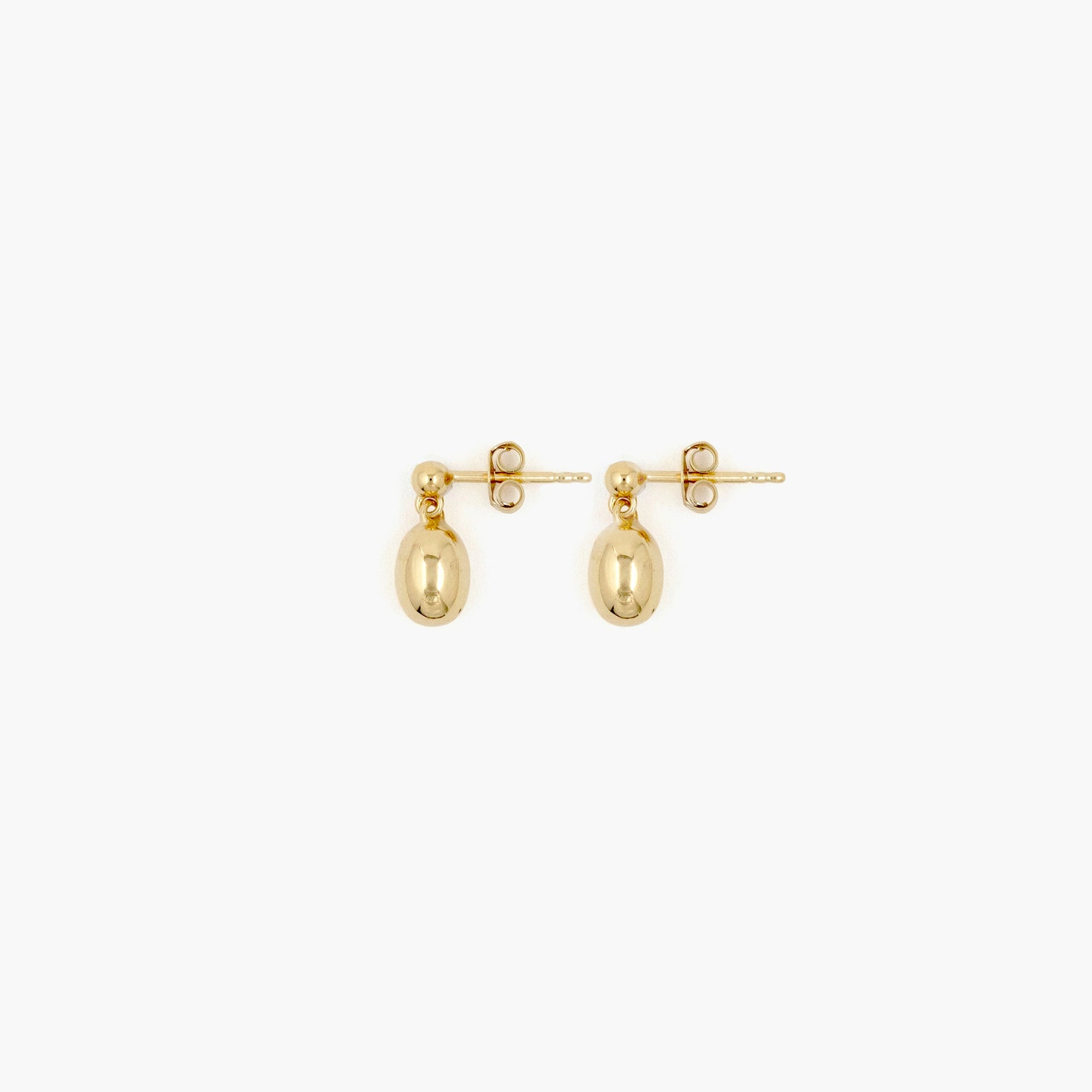 Reflection Mini Earrings - GOLD / RAGBAG (リフレクションミニイヤリング - ゴールド / ラグバッグ) - ICHI GALLERY | ジュエリー ブランド デンマーク 女性 小物 アクセサリー ギフト 贈り物 プレゼント