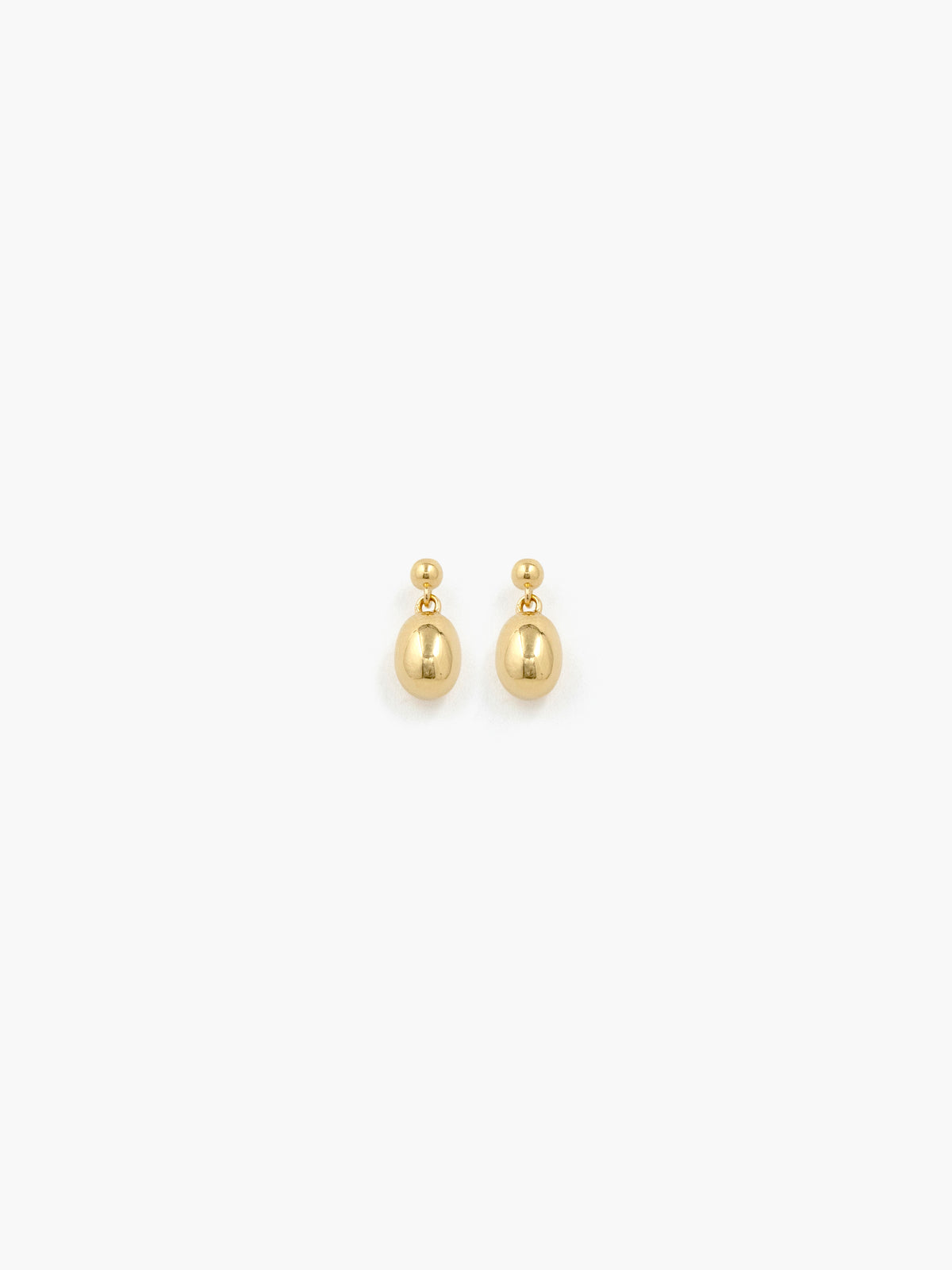 Reflection Mini Earrings - GOLD / RAGBAG (リフレクションミニイヤリング - ゴールド / ラグバッグ) - ICHI GALLERY | ジュエリー ブランド デンマーク 女性  小物 アクセサリー ギフト 贈り物 プレゼント