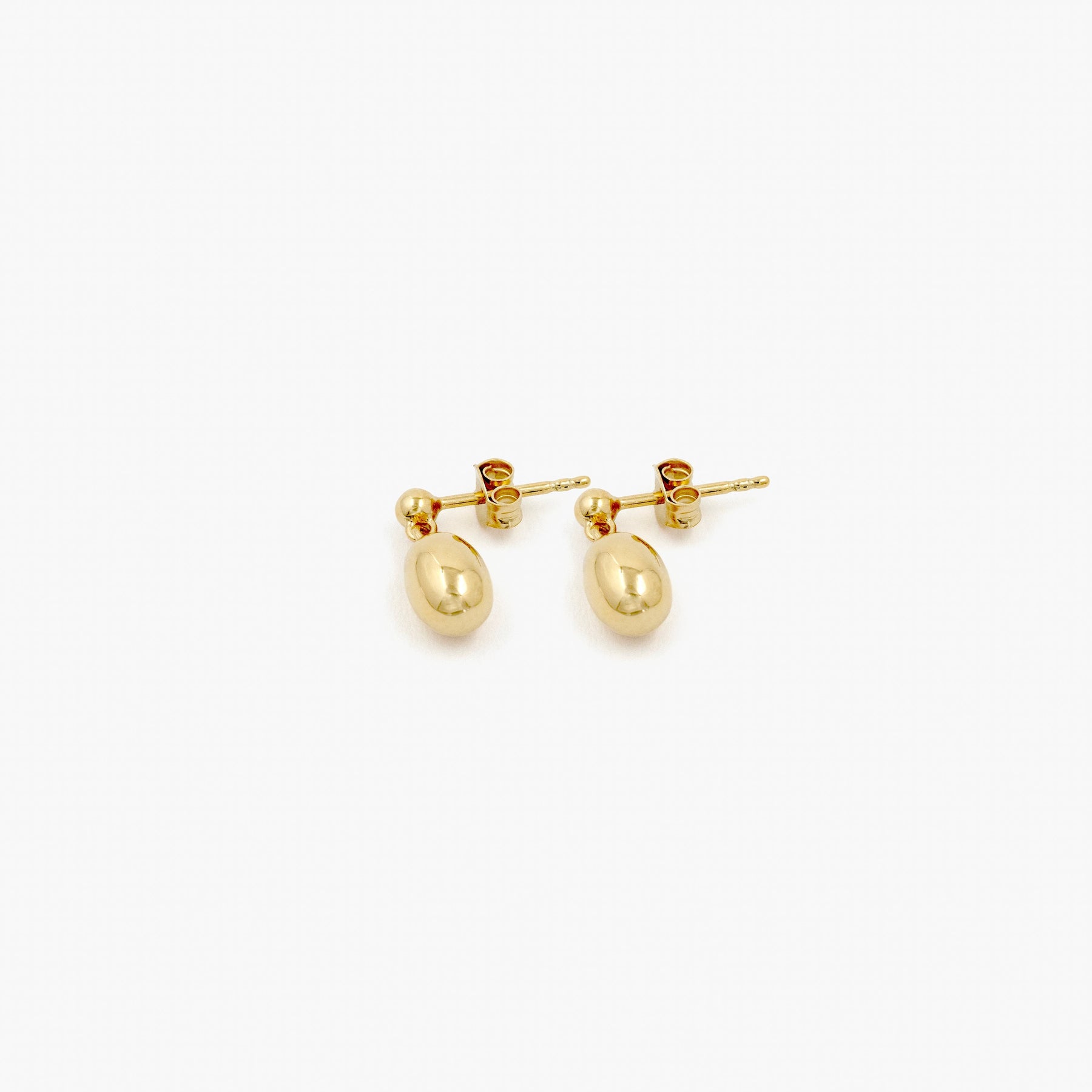 Reflection Mini Earrings - GOLD / RAGBAG (リフレクションミニイヤリング - ゴールド / ラグバッグ) - ICHI GALLERY | ジュエリー ブランド デンマーク 女性 小物 アクセサリー ギフト 贈り物 プレゼント