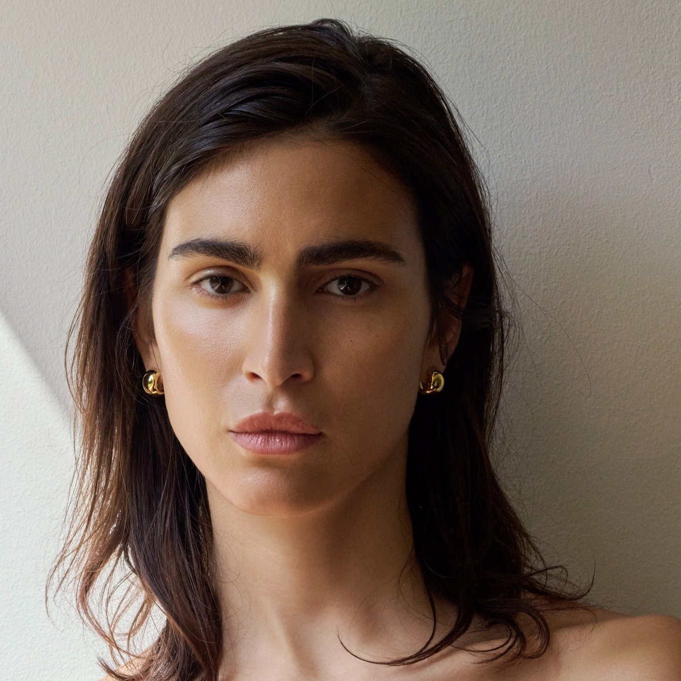 Reflection Small Hoops - SILVER / RAGBAG