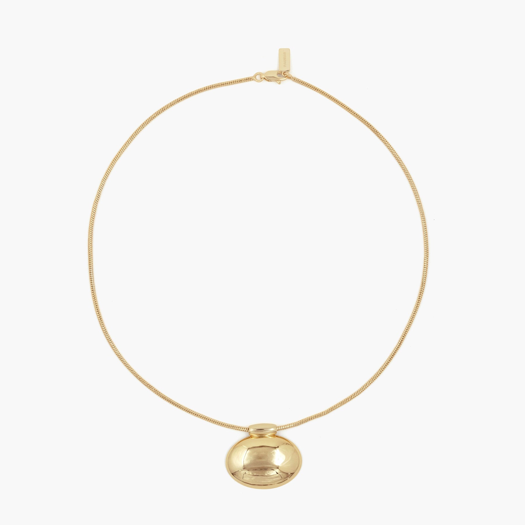 Reflection Pendant Necklace - GOLD / RAGBAG (リフレクションペンダントネックレス - ゴールド / ラグバッグ) - ICHI GALLERY | ジュエリー ブランド デンマーク 女性 小物 アクセサリー ギフト 贈り物 プレゼント