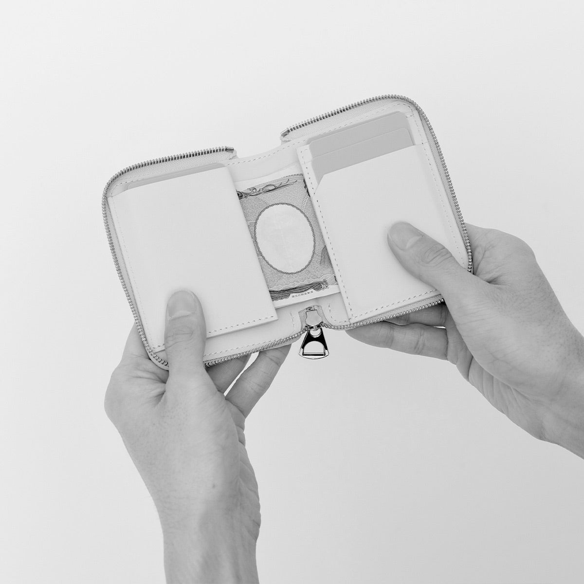 ITTI (イッチ) | CRISTY SLIM COMPACT WLT (クリスティスリムコンパクトウォレット) 財布 さいふ サイフ レザー ブランド メンズ レディース 薄い 小さい ファスナー ジップ ラウンド