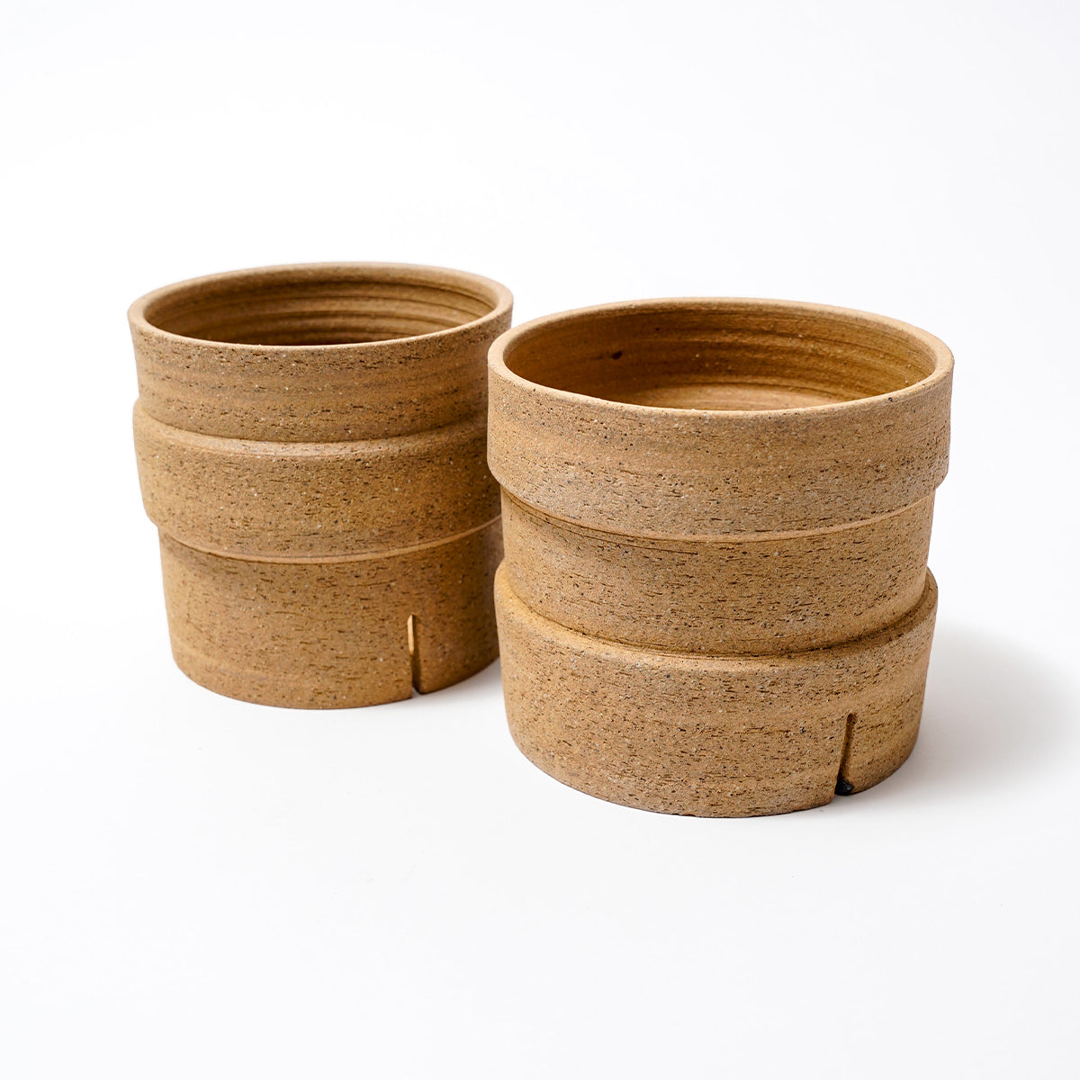 ICHI GALLERY × KAKUSEN-EN ORIGINAL POT DECOBOCO 凸凹 (イチギャラリー×鶴仙園 オリジナルポット) | 植木鉢 多肉植物 サボテン