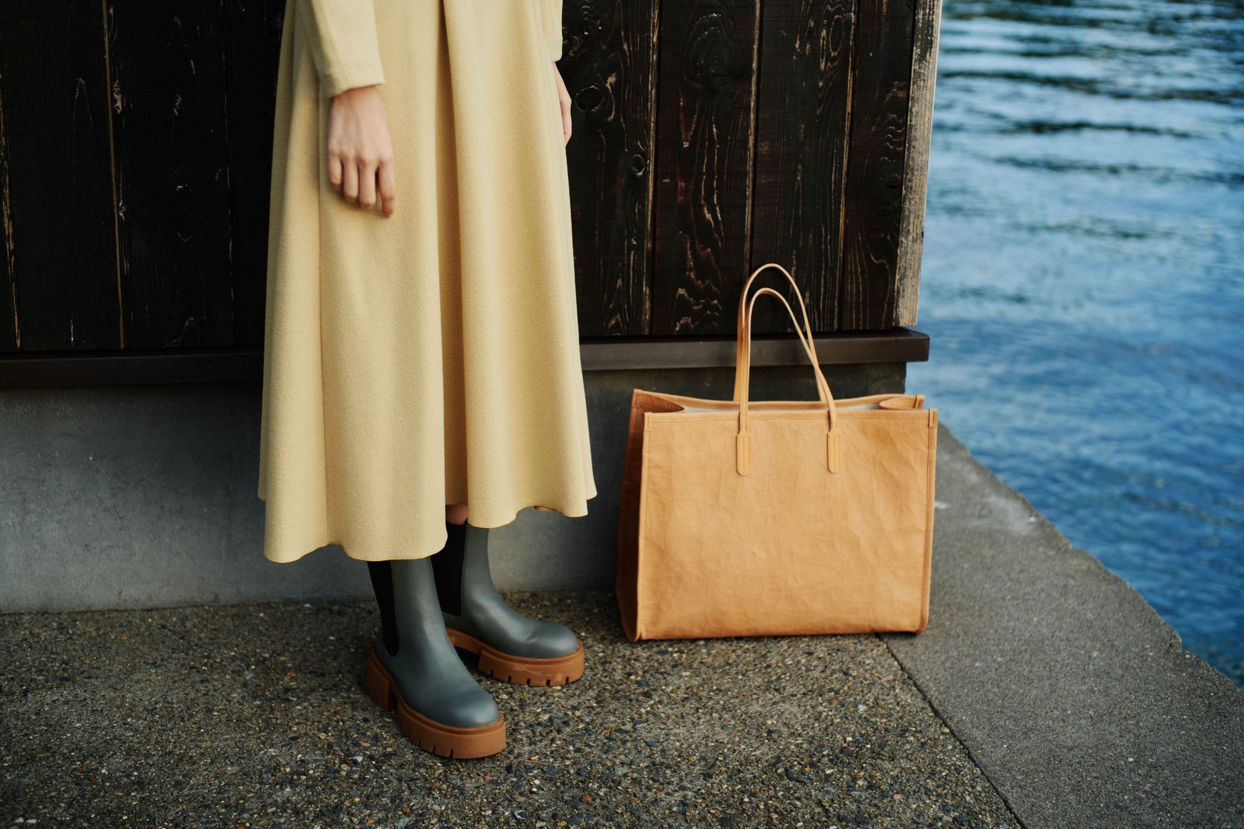 ITTI HOME | イッチホーム / HOME BIG TOTE | ホームビッグレザートートバッグ カバン マザーバッグ 鞄