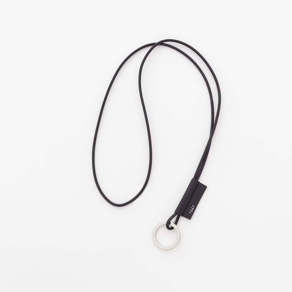 ITTI (イッチ) | HERRIE KEYTOP MULTI CODE / CARIB(ヘリーキートップマルチコード/カリブ)レザー 本革 ネックレス ストラップ 革紐 鍵 リング グラスホルダー ブランド メンズ レディース ギフト プレゼント 贈り物 ブラック 黒