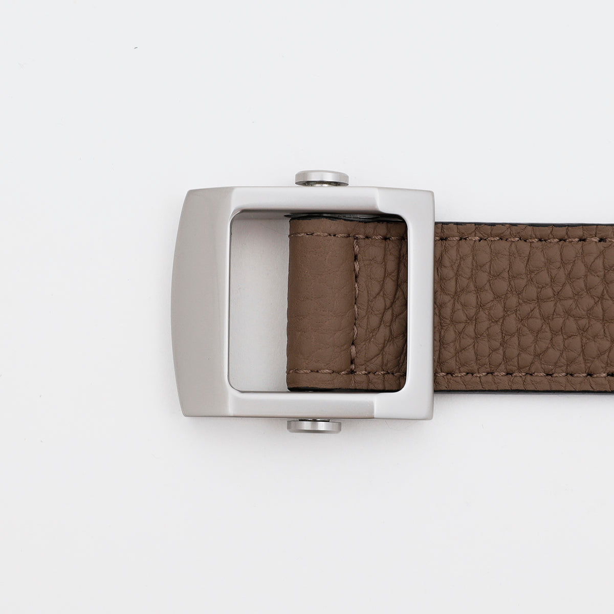 ITTI (イッチ) | HERRIE HOLELESS BELT / DIPLO FJORD(ヘリーホールレスベルト/ディプロフィヨルド)レザー 本革 ビジネス メンズ レディース シボ シュランケン 牛革 カウレザー 父の日 ギフト プレゼント 贈り物 サイズ フリー バッグル ブラック 黒 トープ グレージュ ベージュ ブラウン 茶色