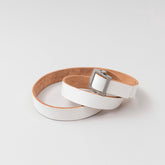 ITTI (イッチ) | HERRIE HOLELESS BELT/THUG(ヘリーホールレスベルト)レザー ガチャ 本革 メンズ レディース バックル ビジネス
