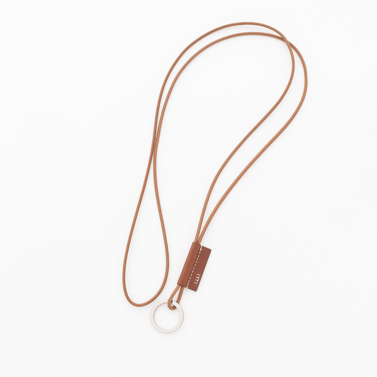 ITTI (イッチ) | HERRIE KEYTOP MULTI CODE - L / CARIB(ヘリーキートップマルチコード-ロング/カリブ)レザー ショルダー ストラップ 本革 革紐 ネックレス ショルダー 斜め掛け ブランド メンズ レディース グラスホルダー 贈り物 プレゼント ギフト 茶色 ブラウン