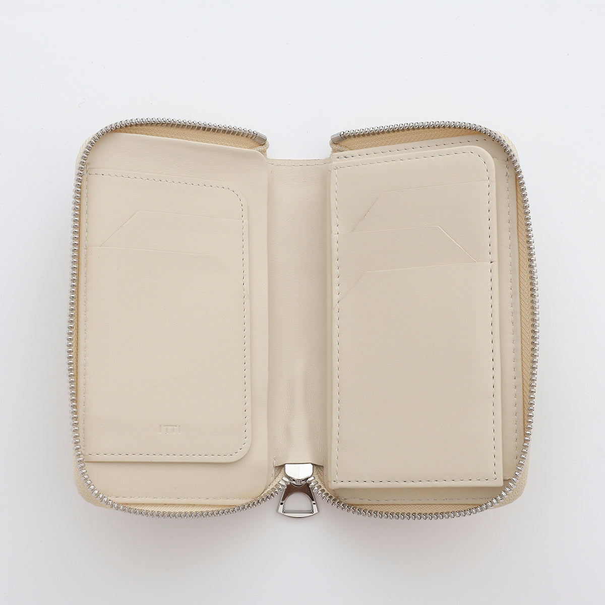 ITTI (イッチ) | CRISTY SMART MID WLT.5 / SHIRO (クリスティスマートミッドウォレット / 白鞣し皮革)メンズ レディース コンパクト ミディアム財布 サイフ さいふ レザー ブランド ビジネス 本革 サステナブル