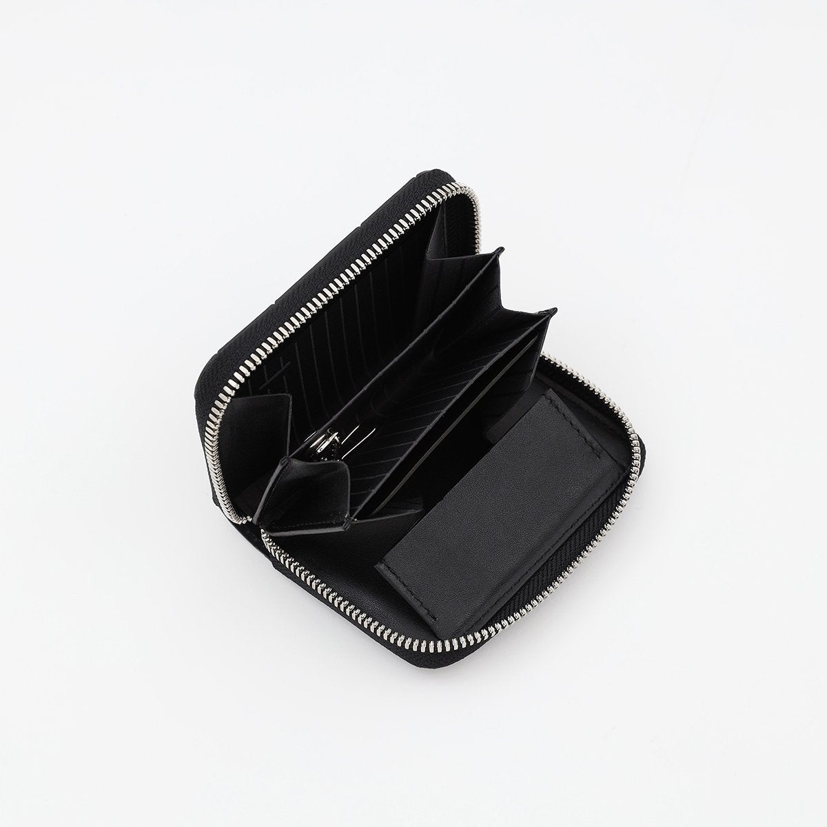 ITTI (イッチ) | CRISTY COIN CARD WLT / CROCO(クリスティコインカードウォレット/クロコダイル)本革 レザー メンズ レディース エキゾチック ミニ財布 さいふ サイフ キャッシュレス 黒 ブラック ブランド
