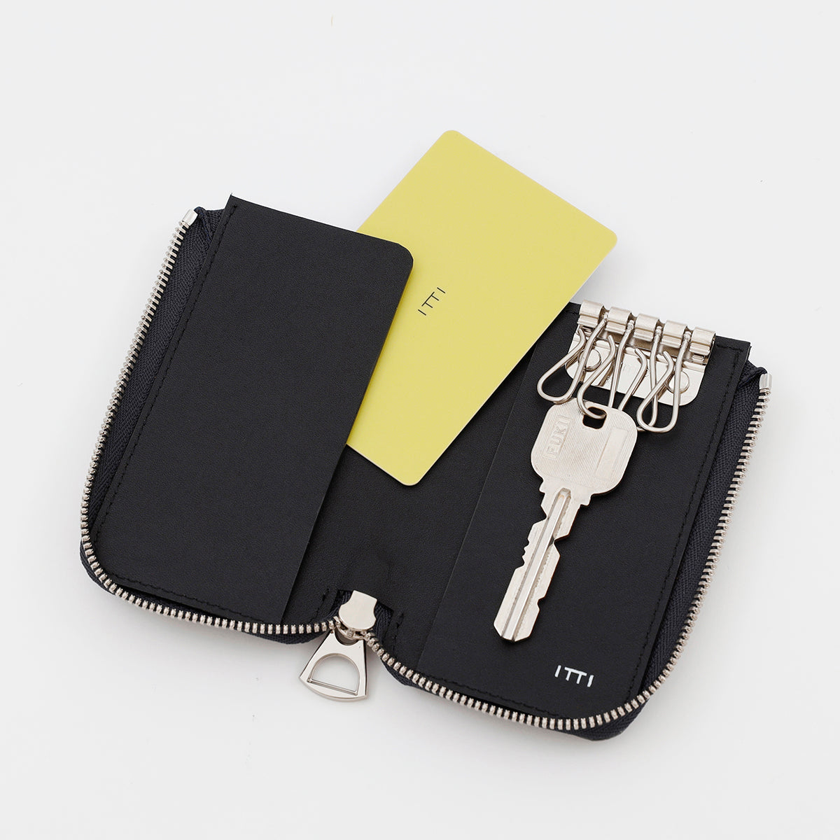 ITTI (イッチ) | CRISTY KEY CARD CASE / DIPLO FJORD(クルスティキーカードケース/ディプフィヨルド)レザー 本革 メンズ レディース