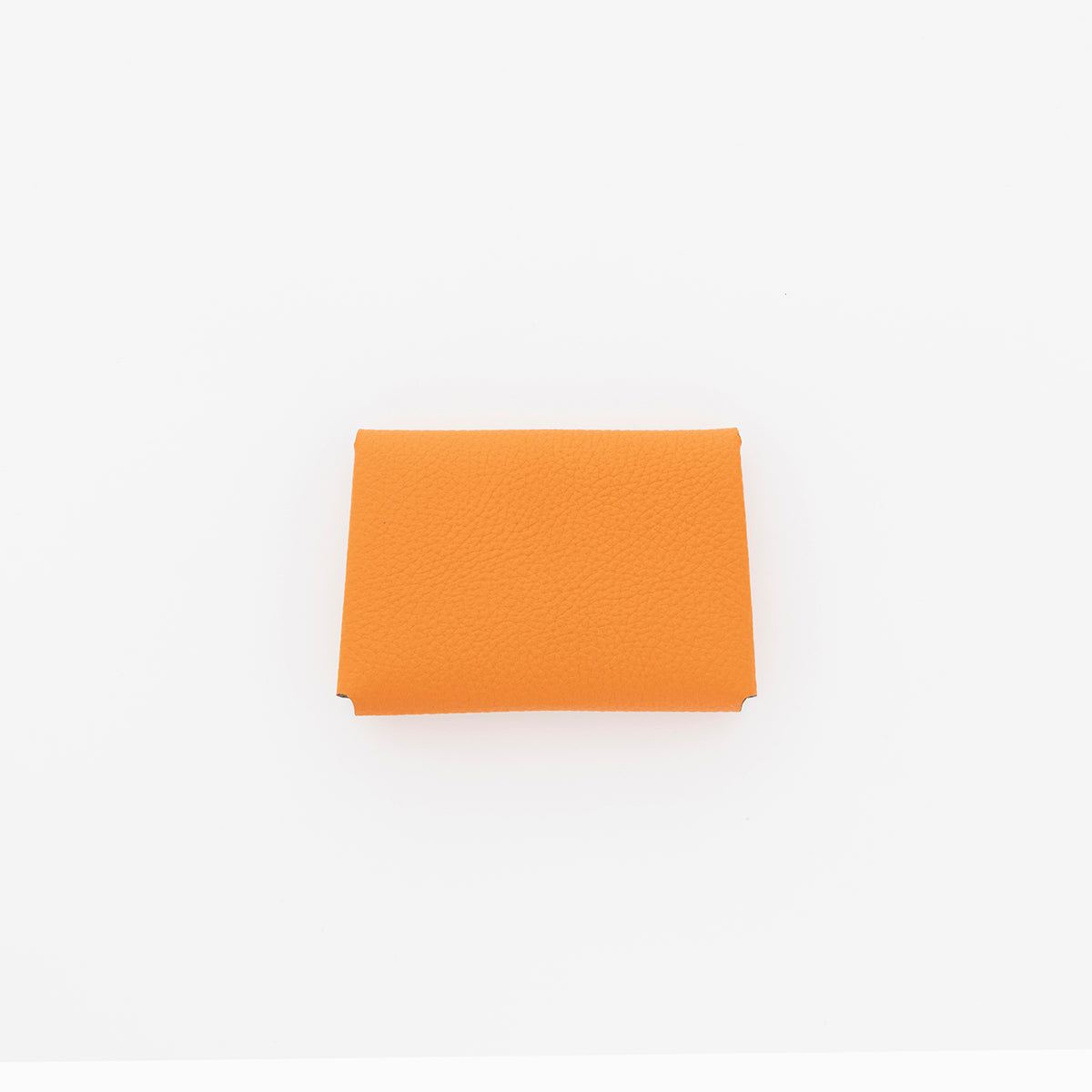 ITTI (イッチ) | HERRIE CARD CASE 40 / DIPLO FJORD(ヘリーカードケース/ディプロフィヨルド) | レザー 名刺入れ ホルダー 小さい ミニマル シンプル ギフト プレゼント 贈り物 メンズ レディース 男性 女性 ブランド オレンジ 橙色