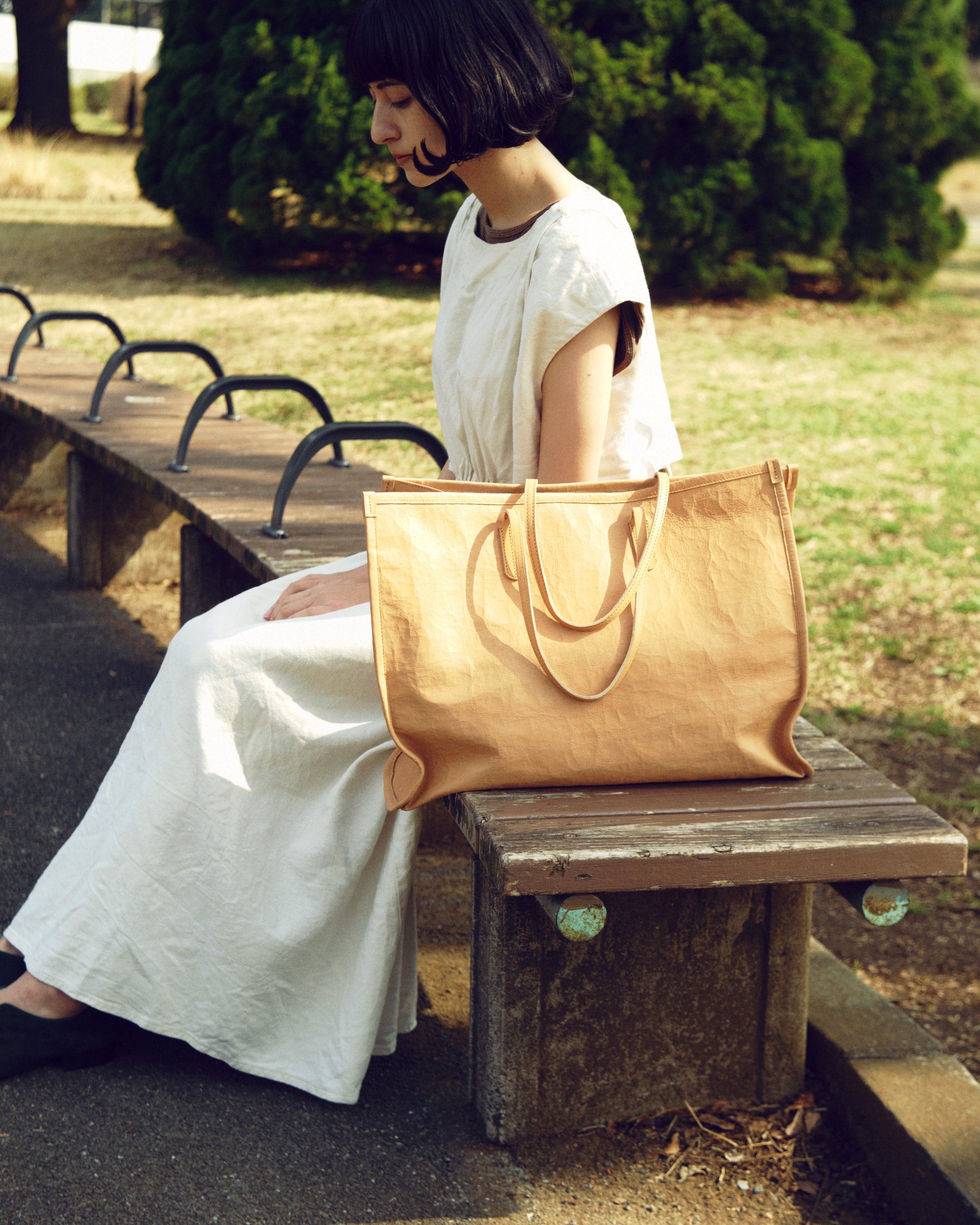 ITTI HOME | イッチホーム / HOME BIG TOTE | ホームビッグレザートートバッグ カバン マザーバッグ 鞄