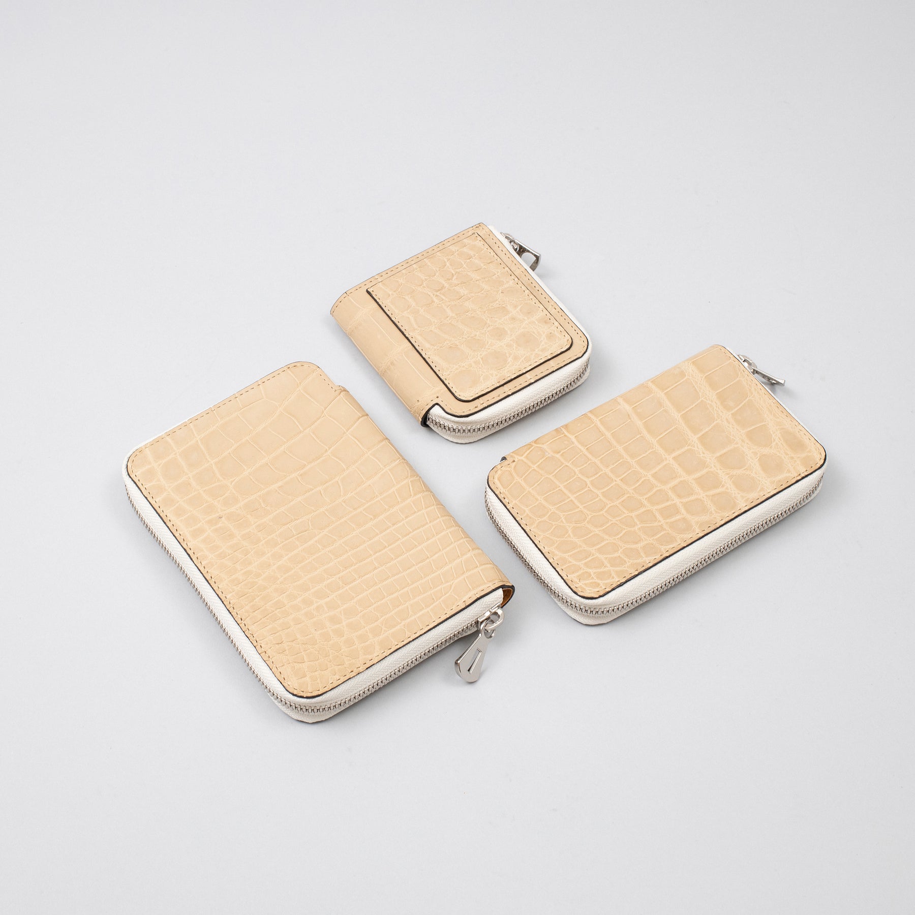 ITTI (イッチ) | CRISTY COIN CARD WLT / NUME CROCO(クリスティコインカードウォレット/ヌメクロコダイル)本革 レザー メンズ レディース