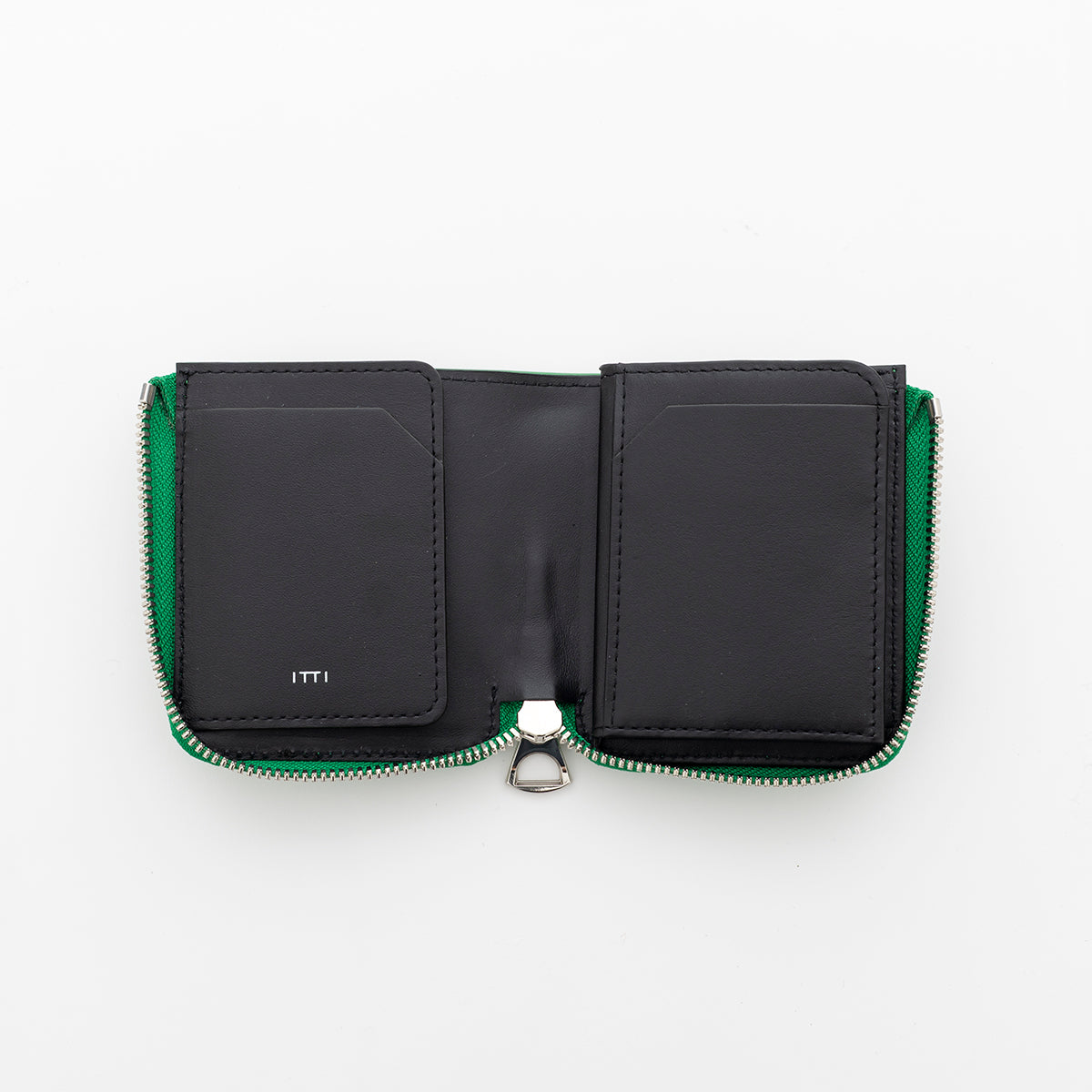 ITTI (イッチ) | CRISTY VERY COMPACT WLT.5 / 21Q3-4 (クリスティベリーコンパクトウォレット)本革 グラスグリーン 財布 キャッシュレス メンズ レディース 限定 さいふ サイフ ミニ