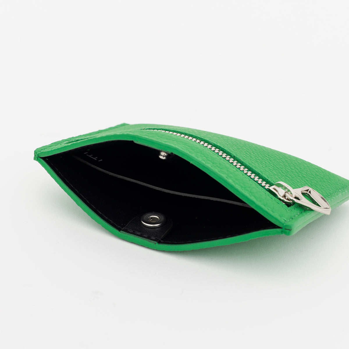 ITTI (イッチ) | CRISTY SMART CARD WLT / 21Q3-4 (クリスティスマートカードウォレット)本革 レザー グラスグリーン キャッシュレス ミニ 財布