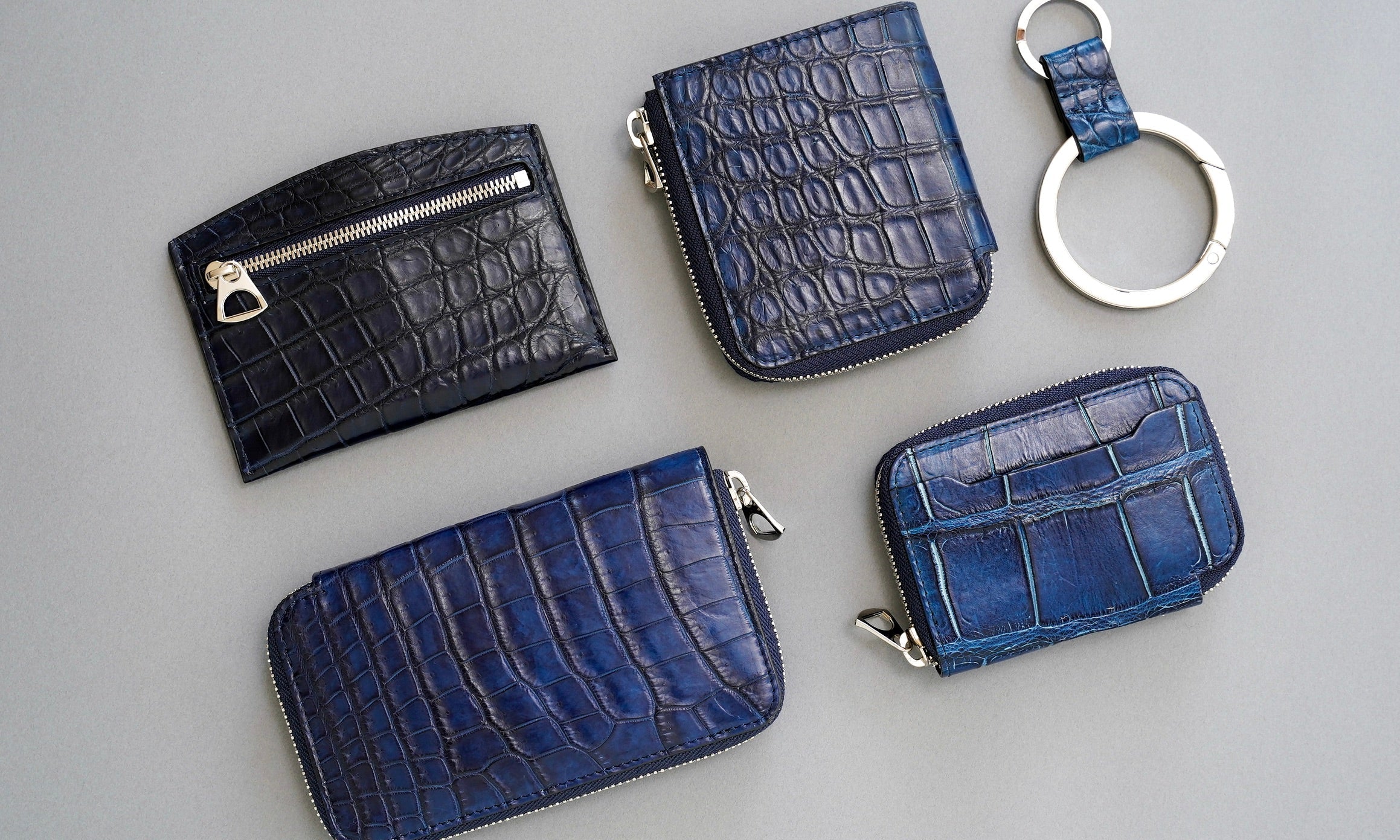 NAVY (ネイビー・紺色・藍色) - ITTI (イッチ) | レザーブランド 革小物 財布・サイフ・さいふ バッグ・カバン・鞄・かばん グッズ メンズ レディース