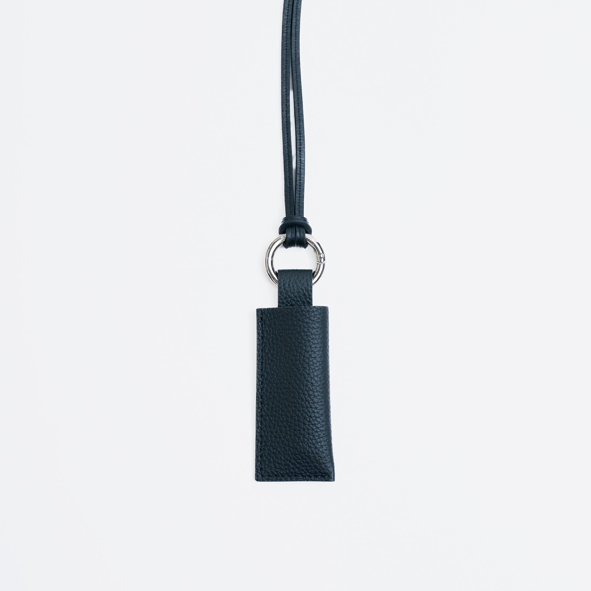 ITTI HERRIE LIP RING / DIPLO FJORD Black レザーリップケース