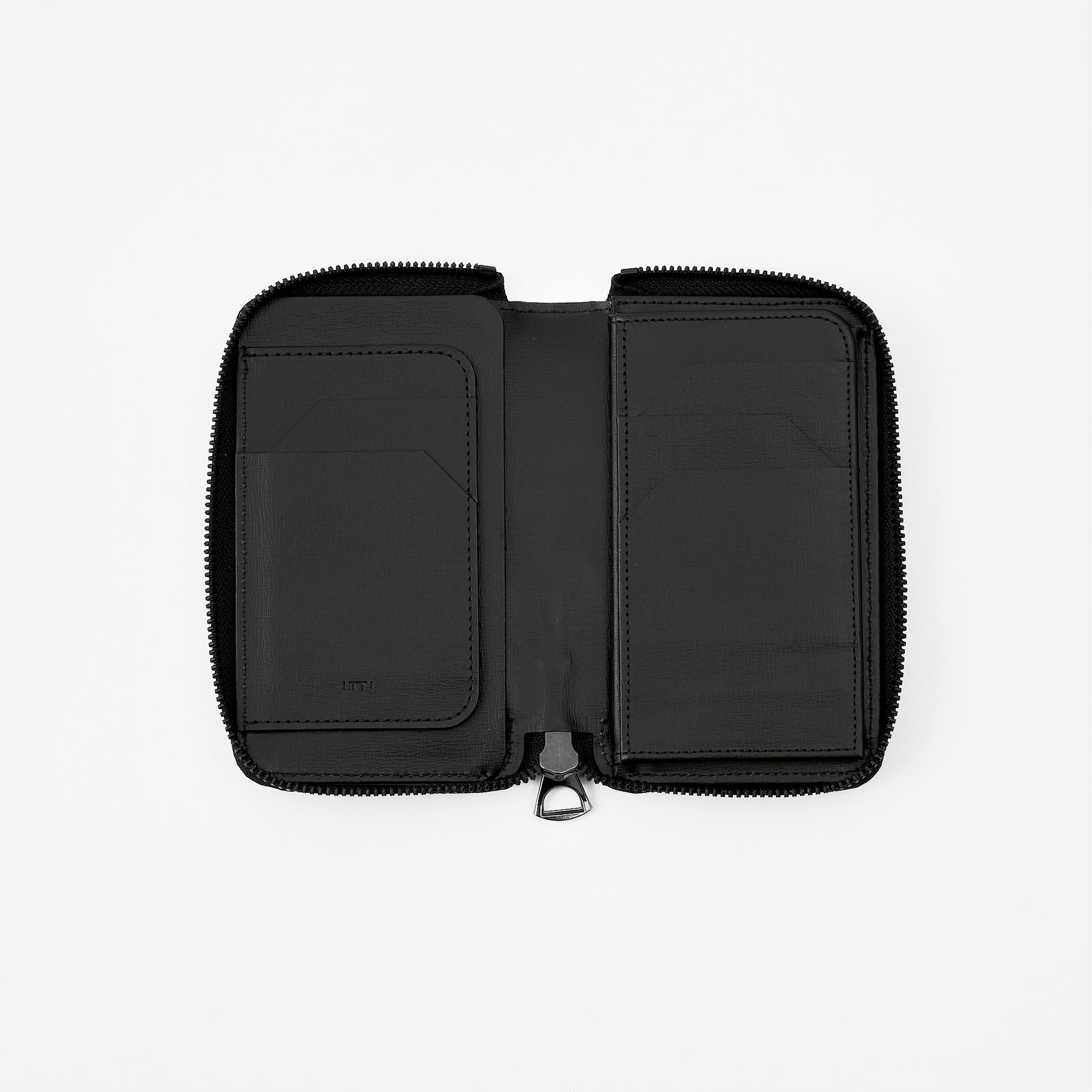 CRISTY SMART MID WLT .5 / POROSUS CROCO BK｜クロコダイル 本革ミディアム財布 メンズ レディース｜ITTI（イッチ）公式