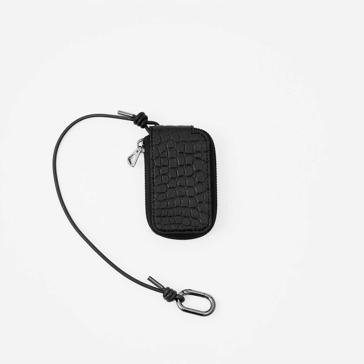 CRISTY SMART KEY CASE / POROSUS CROCO BK｜ポロサス クロコダイル 本革キーケース スマートキー メンズ レディース｜ITTI（イッチ）公式