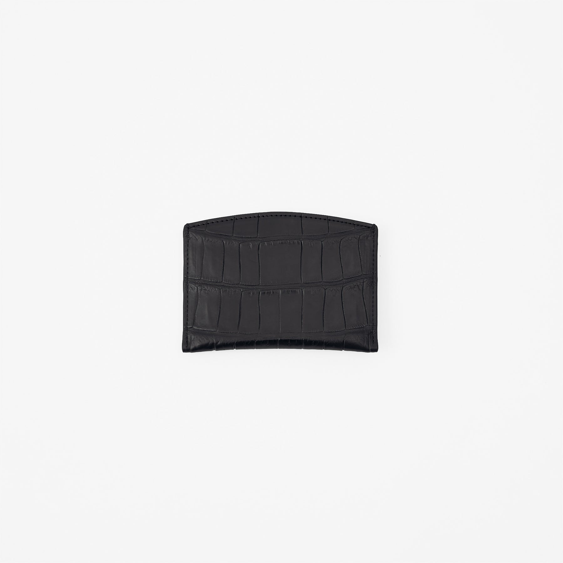 CRISTY SMART CARD WLT / POROSUS CROCO｜クロコダイル 本革薄型財布 カードケース メンズ レディース｜ITTI（イッチ）公式