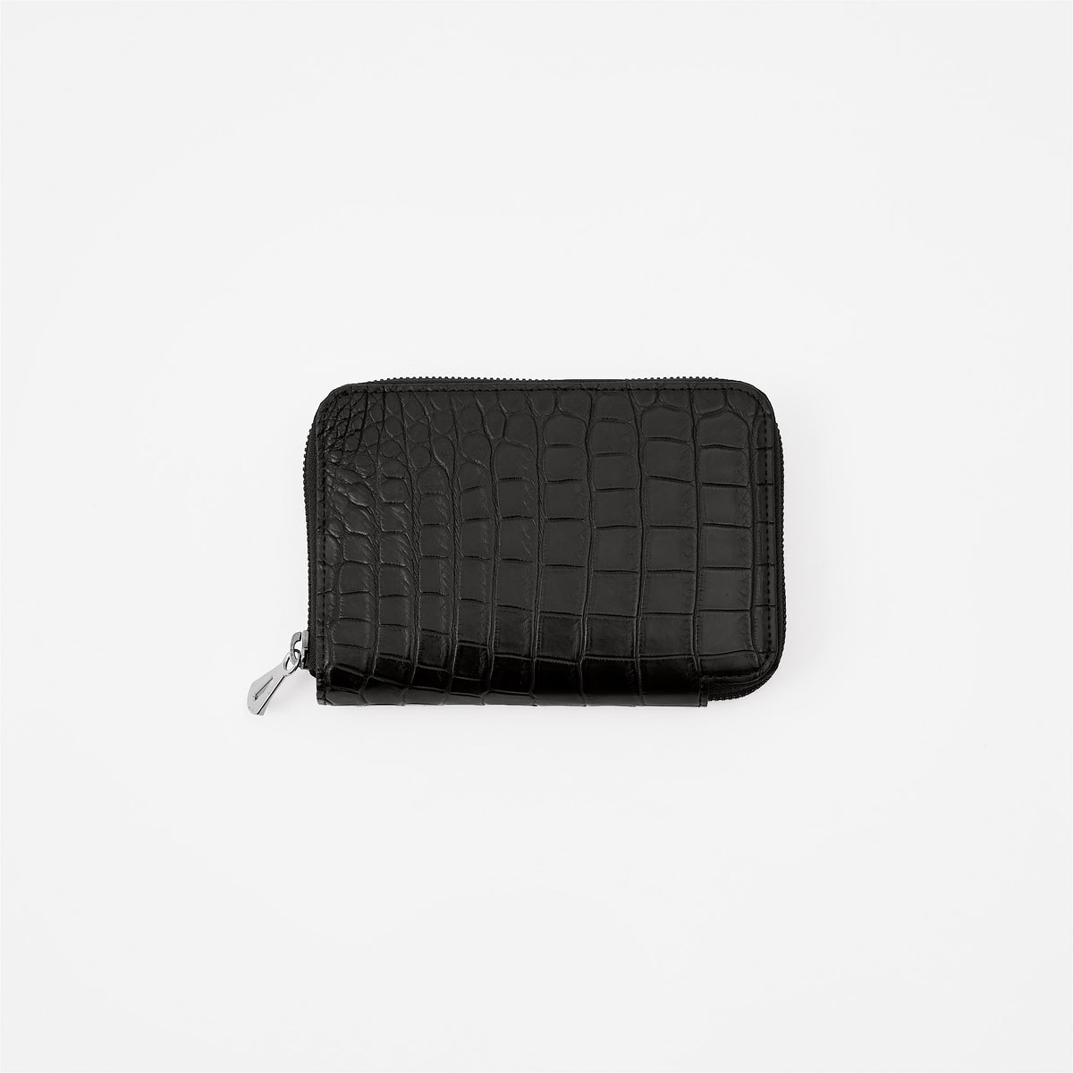CRISTY STUFFING MID WLT .5 / POROSUS CROCO BK｜クロコダイル 本革ミディアム財布 メンズ レディース｜ITTI（イッチ）公式
