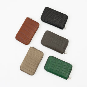 CRISTY SMART MID WLT .5 / POROSUS CROCO｜クロコダイル 本革ミディアム財布 メンズ レディース｜ITTI（イッチ）公式