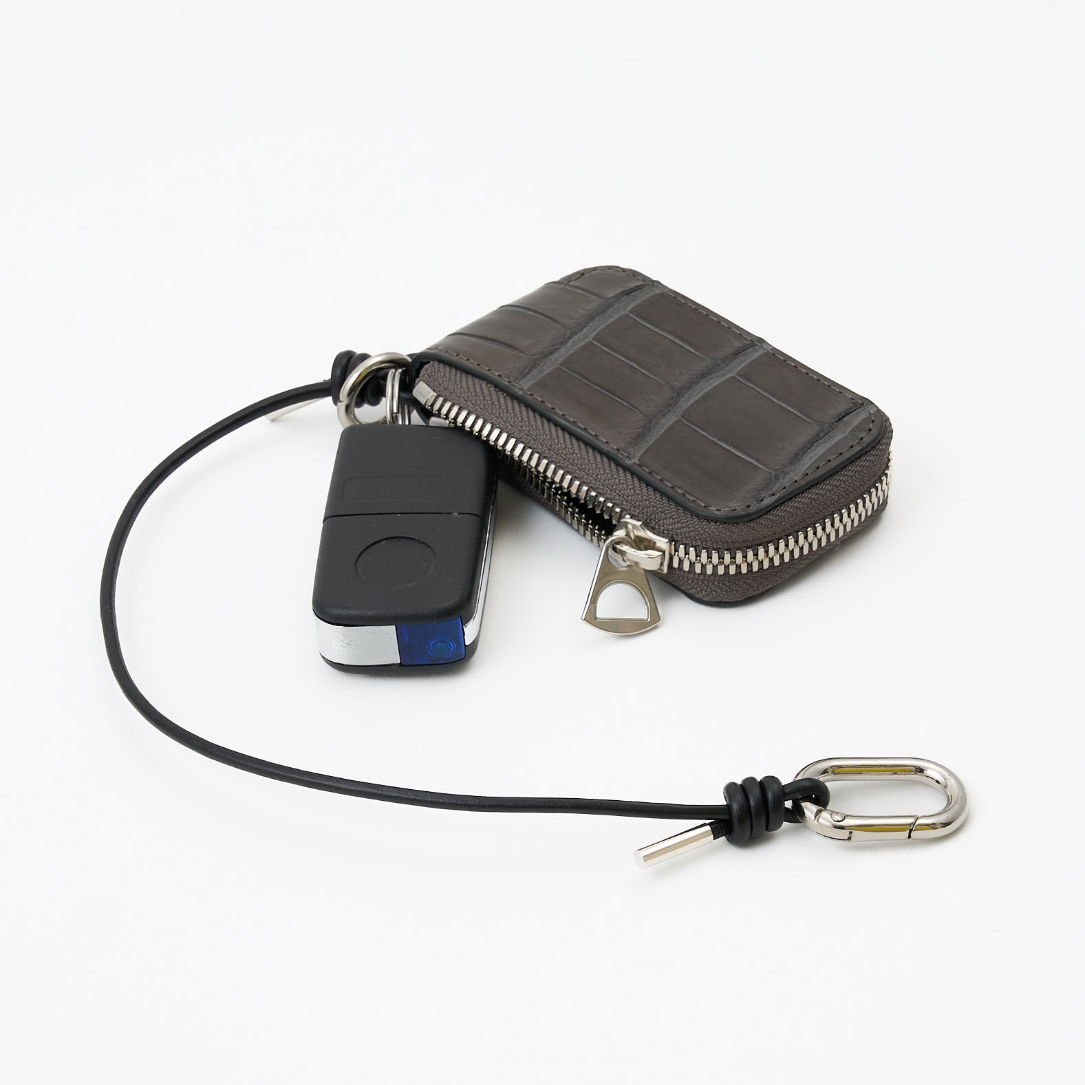 CRISTY SMART KEY CASE / POROSUS CROCO｜フランスHCP社製ポロサスクロコダイル使用 本革キーケース メンズ レディース ギフト｜ITTI（イッチ）公式