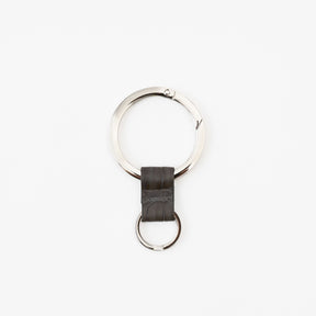 CRISTY RING RING / POROSUS CROCO｜ポロサス クロコダイル 本革キーリング カラビナ メンズ レディース｜ITTI（イッチ）公式