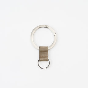 CRISTY RING RING / POROSUS CROCO｜ポロサス クロコダイル 本革キーリング カラビナ メンズ レディース｜ITTI（イッチ）公式